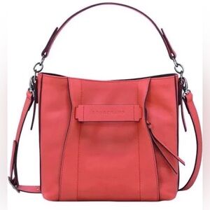 Longchamp 3D S Crossbody Bag - Coral Pink - Excellent Condition - from France